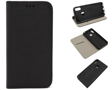 ETUI MAGNET NA BOK do Honor 8A / 8A PRO czarny