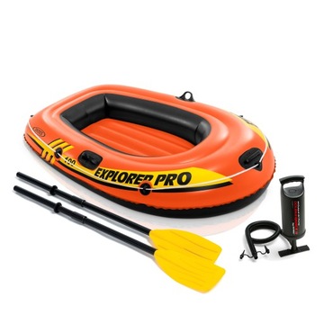 PONTON EXPLORER 100 PRO 160x94x29 ZESTAW INTEX