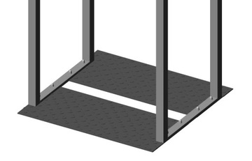 Клетчатая пластина для стола армрестлинга РИНГ