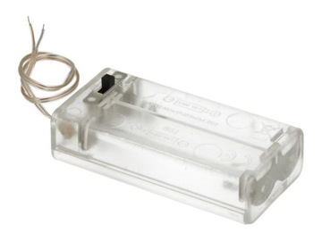 Koszyk pojemnik na baterie 2xR6 AA korpus