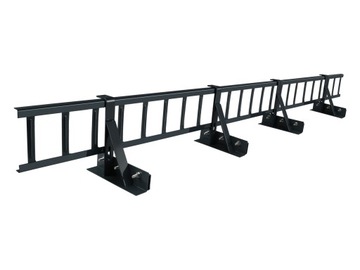 Płotek 2m/20cm 4uch kolor do rąbka stojącego