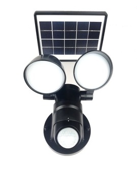 Lampa solarna 2 reflektory, 80 Led 2200 mAh 800 Lm