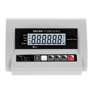 ПРОМЫШЛЕННАЯ ПЛАТФОРМА ВЕСЫ 3000 КГ LCD СТАЛЬ