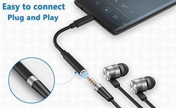 ADAPTER USB-C USB3.1 DO GNIAZDA MINI JACK 3,5mm