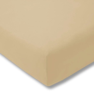 ESTELLA Prześcieradło zwirn-jersey 150x200 beżowe