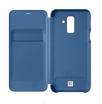 Оригинальный ЧЕХОЛ-КОШЕЛЬК для Galaxy A6+, синий