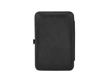 Zestaw Manicure do pielęgnacji paznokci w etui CZARNY 16 elementów