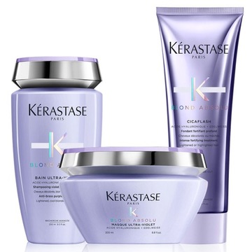 KERASTASE BLOND ABSOLU VIOLET zestaw 3 produktów