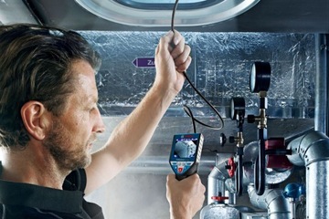 ИНСПЕКЦИОННАЯ КАМЕРА-ЭНДОСКОП 8,5 мм GIC 120 C BOSCH L-BOXX 1x2,0 Ач