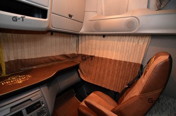 ZASŁONY KABINY TIR PLISOWANE PRESTIGE-LINE SCANIA