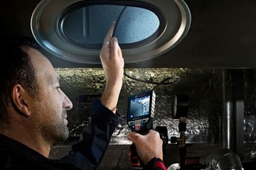 ИНСПЕКЦИОННАЯ КАМЕРА-ЭНДОСКОП 8,5 мм GIC 120 C BOSCH L-BOXX 1x2,0 Ач