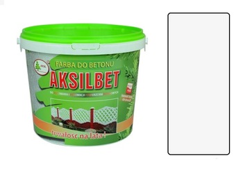 Farba Aksilbet do betonu cegły cementu 5L biały