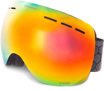 Очки для сноуборда Pathron PTX 300 красные