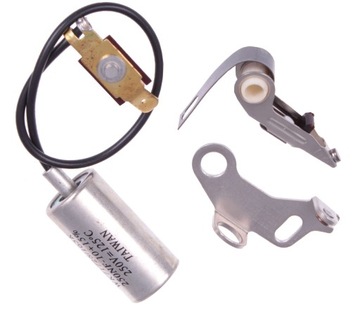 KONDENSATOR + PLATYNKI JAWA TS CZ 175 250 350 638