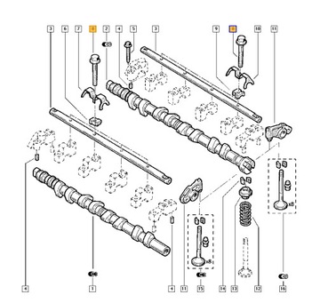 OE RENAULT РЫЧАГ ОСИ ВИНТ, ВКЛЮЧАЯ. РЕНО 2.2-2.5 DCI