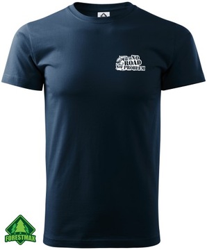 NO ROAD NO PROBLEM Land Cruiser koszulka T-shirt