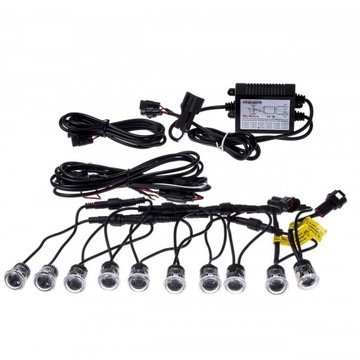 ДНЕВНЫЕ ХОДОВЫЕ ОГНИ мини HELLA STYLE DRL LED OSRAM fi20/23mm