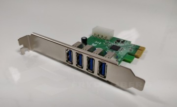 Delock 89316 4x USB 3.0, PCIe x1 PCI-карта
