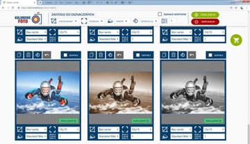 odbitki 10 zdjęć 10x15 wywoływanie .