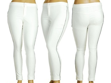 ZIZZI dopasowane spodnie stretch 44