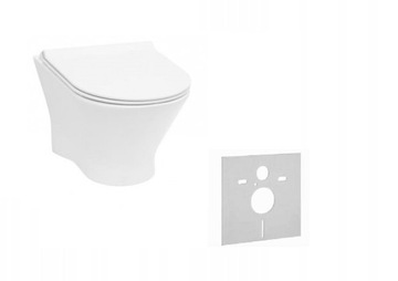 ROCA MISKA NEXO CLEAN RIM - RIMLESS +DESKA WO+Mata