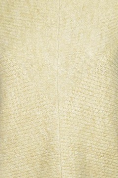 George Efektowny Kobiecy Asymetryczny Sweter Półgolf Camel Oversize XL 42