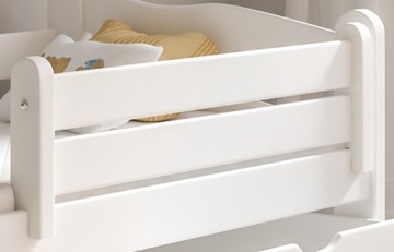 ŁÓŻKO DLA DZIECKA PIĘKNE ŁÓŻECZKO DREWNIANE 80x160