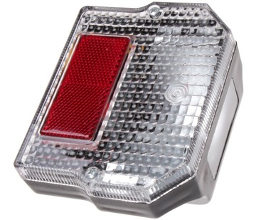 MZ ETZ SIMSON ЗАДНИЙ ФОНАРЬ, КВАДРАТНЫЙ, БЕЛЫЙ ФОНАРЬ