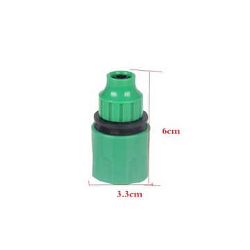 Садовый быстроразъемный соединитель для шланга диаметром 8 и 4 мм.