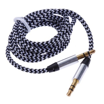 Kabel Przewód AUX Mini Jack 3,5mm M/M 1M Audio