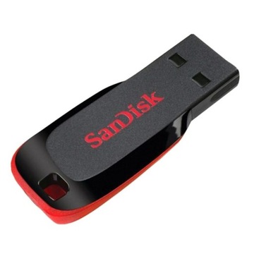 Mały Pendrive SANDISK Cruzer Blade 32 GB czarny