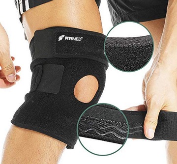 STABILIZATOR KOLANA OPASKA PODTRZYMUJĄCA KOLANO URAZ RZEPKI STABILIZACJA