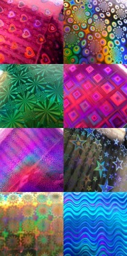 Papier hologram B-5 w zeszycie