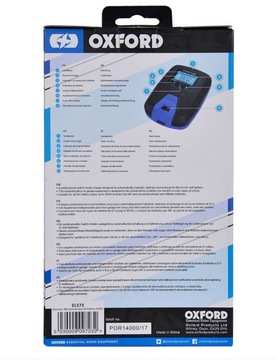 ЗАРЯДНОЕ УСТРОЙСТВО ДЛЯ МОТОЦИКЛА OXFORD OXIMISER