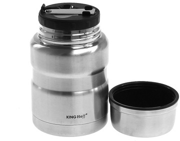 ТЕРМОС УЖИННЫЙ 0,5 Л СУП УПОМИНАНИЕ ЕДА + Ложка