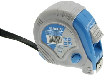 MEGA Miara zwijana 5m/19mm 3 stopery z osł. gumową