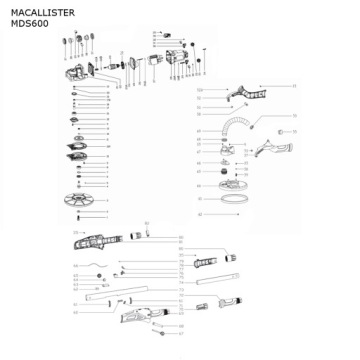 РЕГУЛЯТОР СКОРОСТИ ШЛИФОВАЛЬНОЙ МАШИНЫ MACALLISTER MDS600