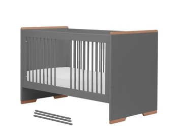 Pinio Snap Łóżeczko tapczanik 140x70 szare