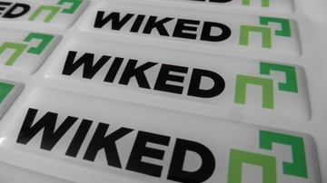 WYPUKŁE Naklejki 3D z LOGO żelowe PREMIUM Nadruk LOGO FIRMY - 200 sztuk