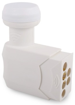 Широкополосный спутниковый конвертер Quad 4K Unicable NC