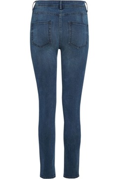 NEXT MR Jeansy Spodnie Ciemny Jeans Regular XS 34