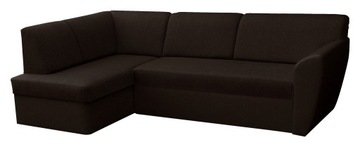 Narożnik FOSTER kanapa narożna sofa brązowy RIBES