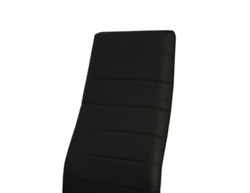 Стол + 4 стула, черный скандинавский обеденный гарнитур