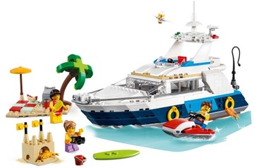 LEGO CREATOR 31083 ДОМ НА ПЛЯЖЕ КОРАБЛЬ МОТОРНАЯ ЛОДКА!