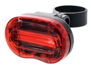 Lampka rowerowa do tyłu SUPER RED COB LED 15 Lumen