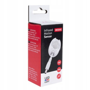 Датчик движения PIR-датчик для светодиодных лент 12В 60Вт ТАЙМЕР