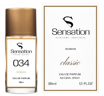 SENSATION Perfumy Inspirowane EDP DAMSKIE nr 034