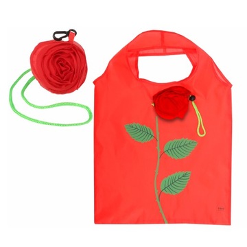 TORBA NA ZAKUPY SKŁADANA ROSE 38x58cm