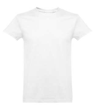 Męski T-shirt Koszulka Podkoszulka 190 BIAŁA M