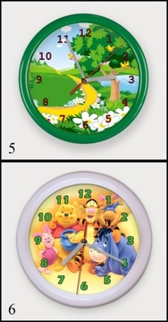 Детские настенные часы BAJKI, имя бесплатное PL